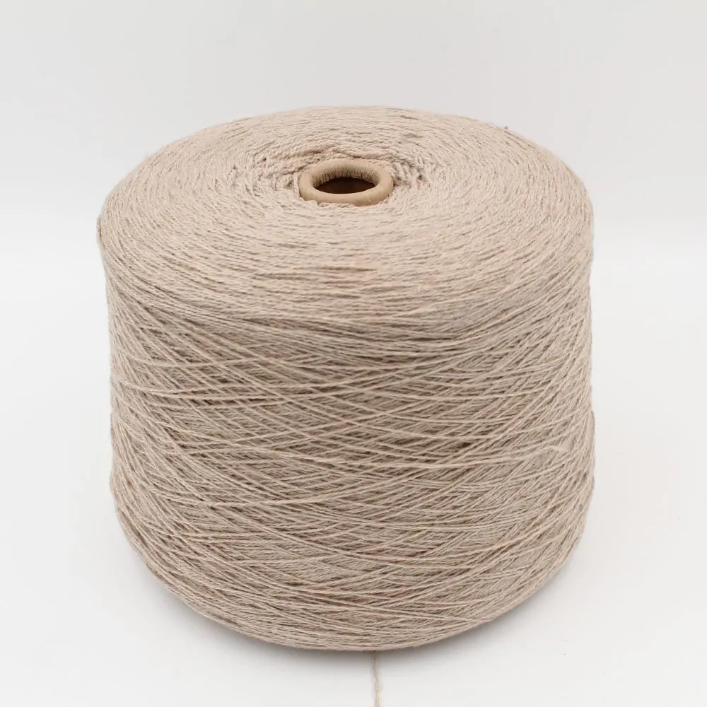 2/13 100% cashmere riciclato colore brown naturale rocche 500 gr