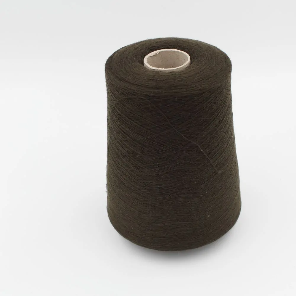 Filato 2/80 100% cashmere colore verde rocche 460 gr