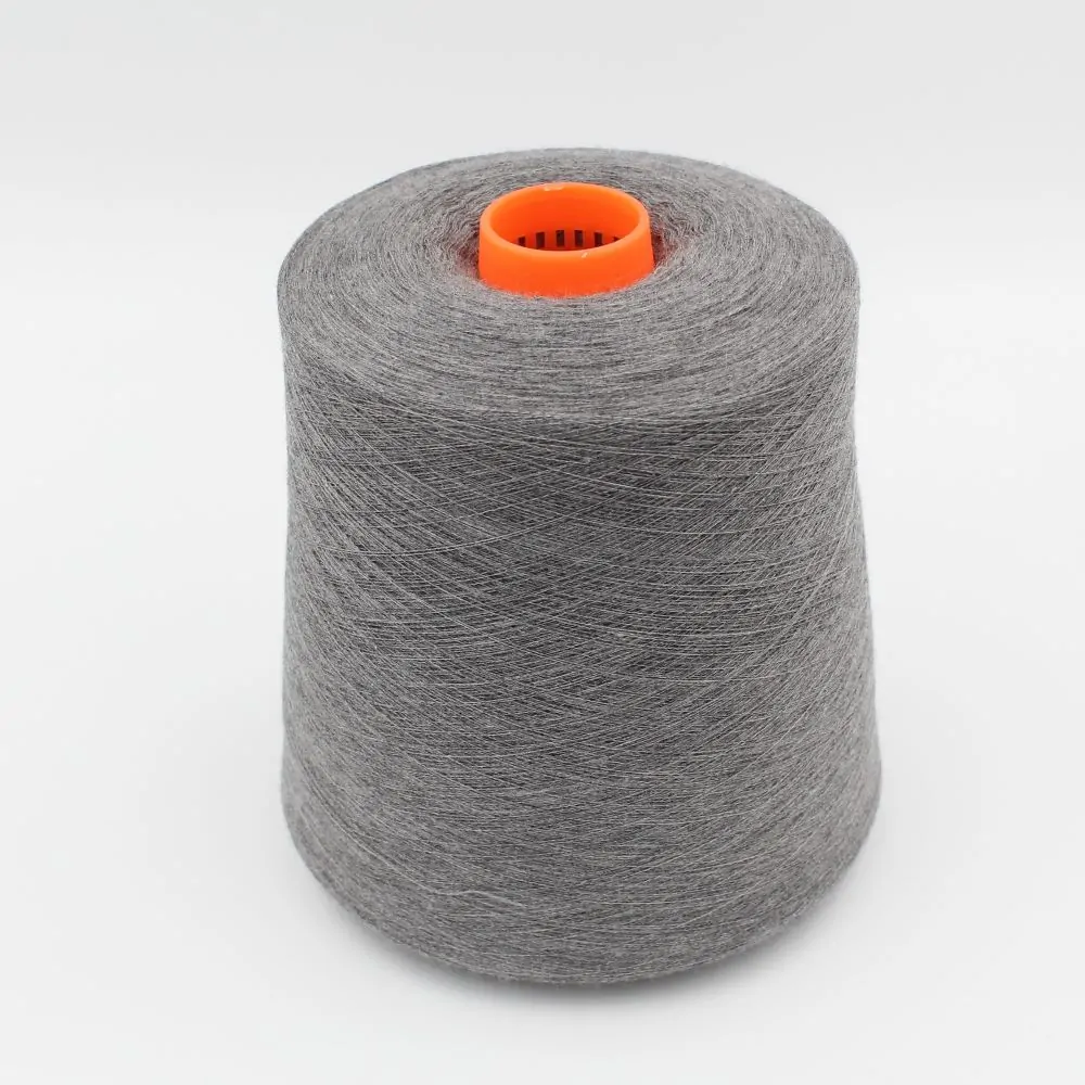 Filato 2/80 100% cashmere colore grigio rocche 460 gr