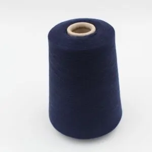 Filato 2/80 100% cashmere colore blu rocche 420 gr
