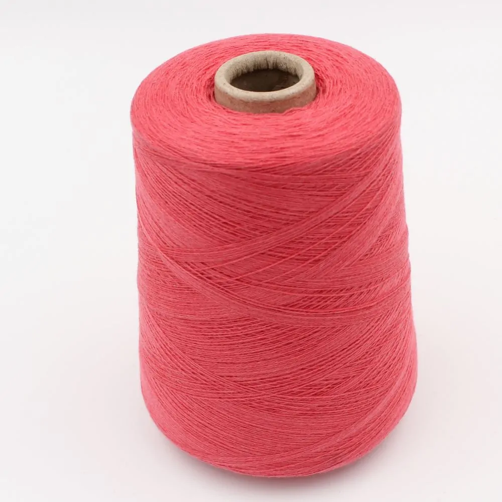 CONCORD yarn cashmere 100% 2/26 color pink cones 450 gr