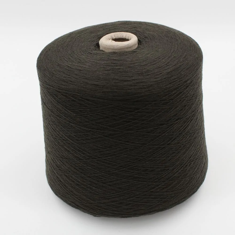 Yarn 2/27 100% Cashmere for knitting machine 12 color mud cones 470 gr