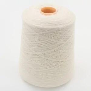 Filato 2/28 100% Cashmere per macchina 12 colore bianco rocche 560 gr