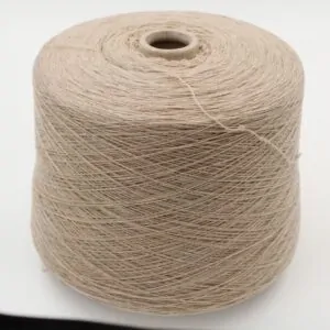 Filato 2/28 100% Cashmere per macchina 12 colore beige chiaro rocche 600 gr