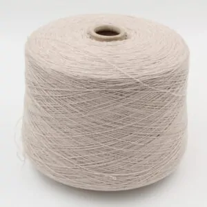 Filato 2/28 100% Cashmere per macchina 12 colore beige rocche 600 gr