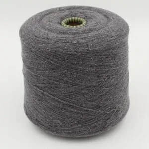 Yarn cashmere 96% polyamide 4% nm 2/26300 color medium grey cones 500 gr