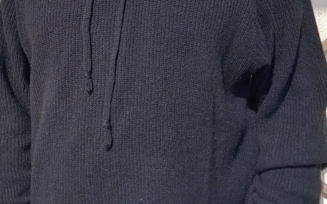 Punto maglia a costa perlata