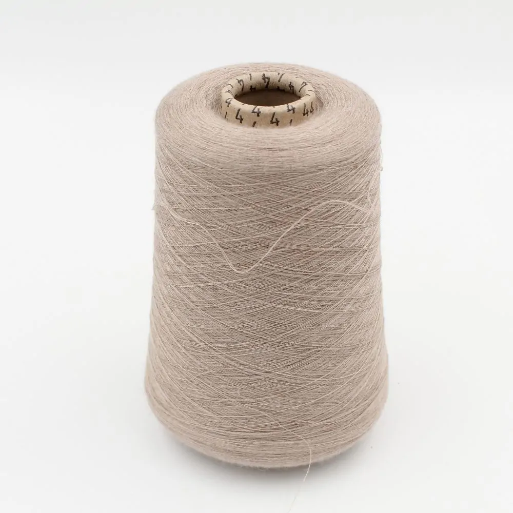 Filato cashmere 100% Nm. 1/14 colore cammello rocche 480 gr