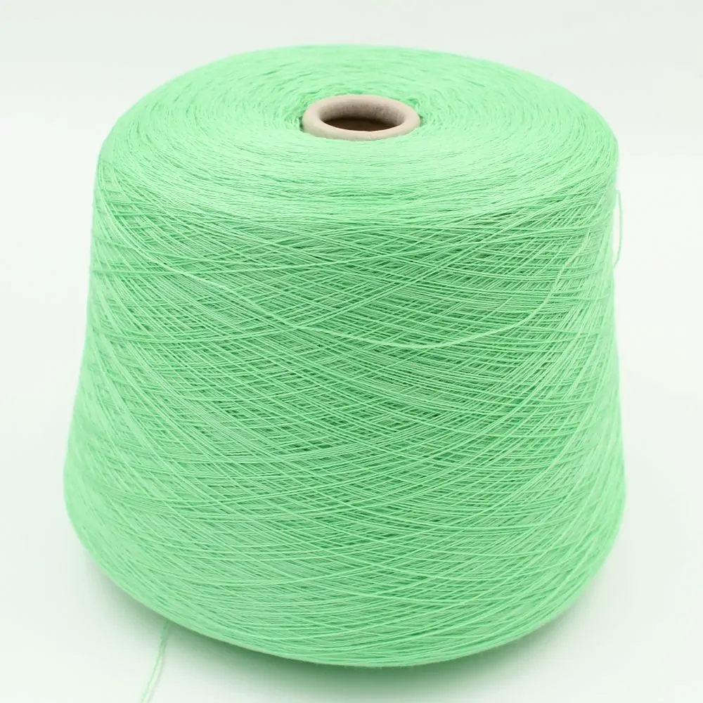 Yarn merino extrafine 100% 2/30 color green cones 490 gr