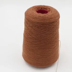 Filato 2/28 100% Cashmere per macchina 12 colore marrone rocche 430 gr