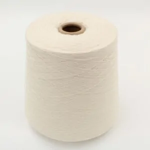 100% Cashmere yarn nm 2/48 combed color natural white cone 530 gr