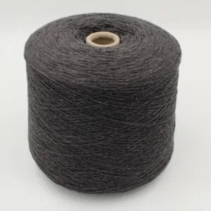 Filato 2/15 100% Cashmere colore grigio scuro rocche 550 gr