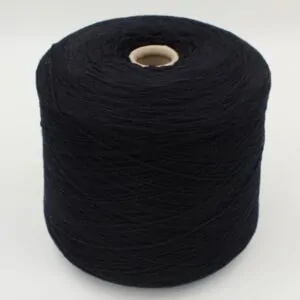 Filato 2/15 100% Cashmere colore blu notte rocche 760 gr