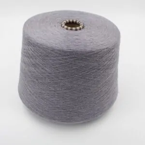 Filato merino extrafine nm 2/56 pettinato colore grigio rocche 500 gr