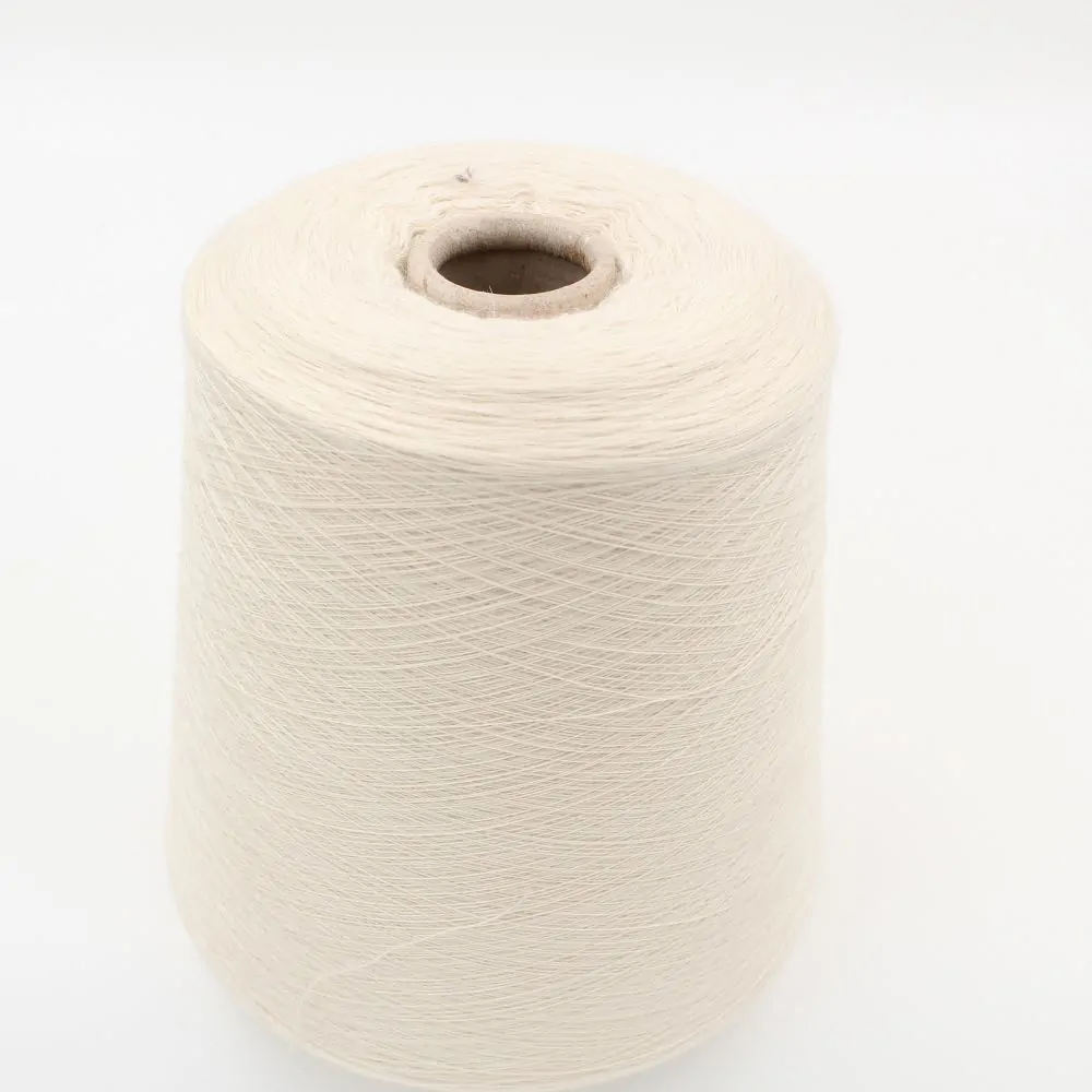 100% Cashmere yarn nm. 2/50 colore natural white rocche 450 gr