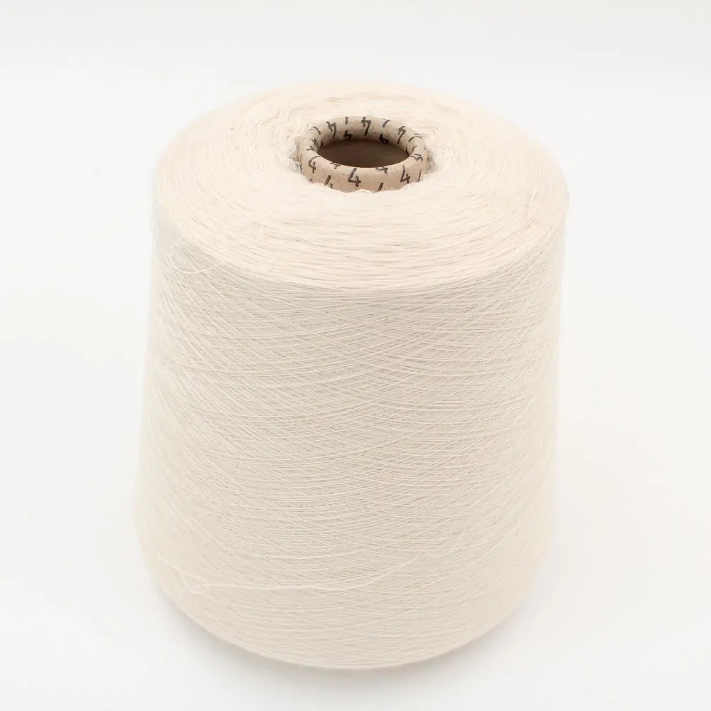 100% Cashmere yarn nm. 2/50 color white rocche 440 gr