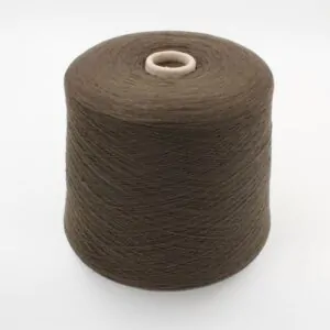 Filato 2/27 100% Cashmere per macchina 12 colore oliva rocca 500 gr