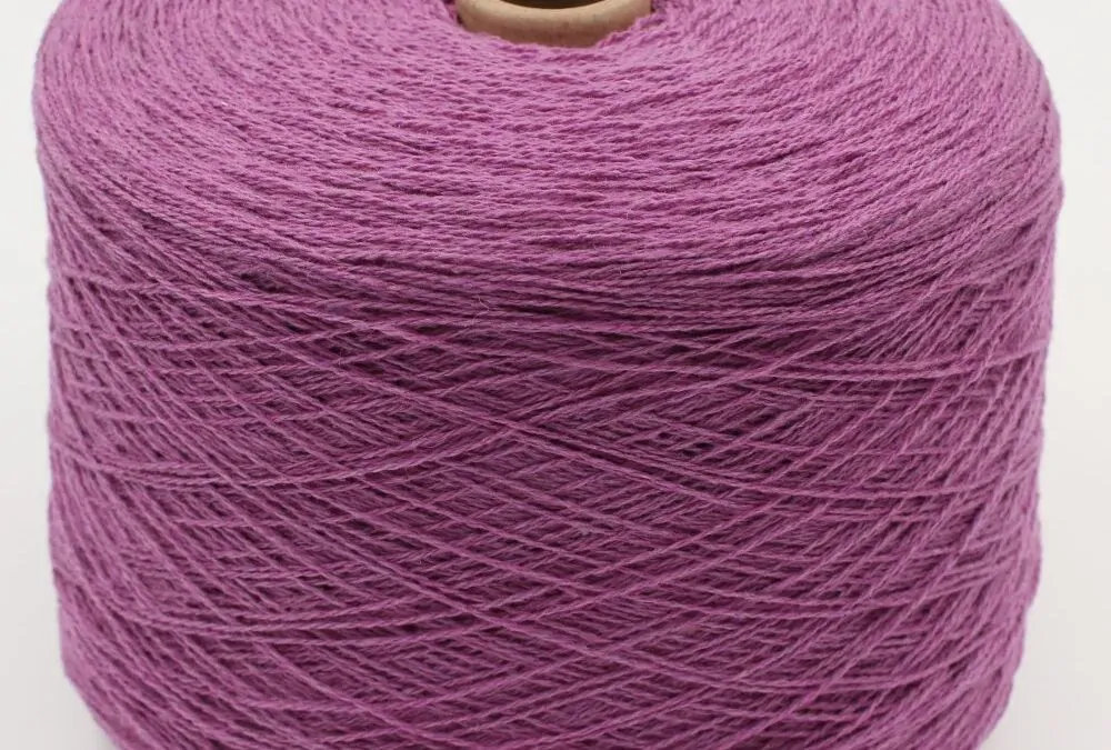 Come lavorare il cashmere riciclato Nm 2/13 sulla macchina finezza 7-8