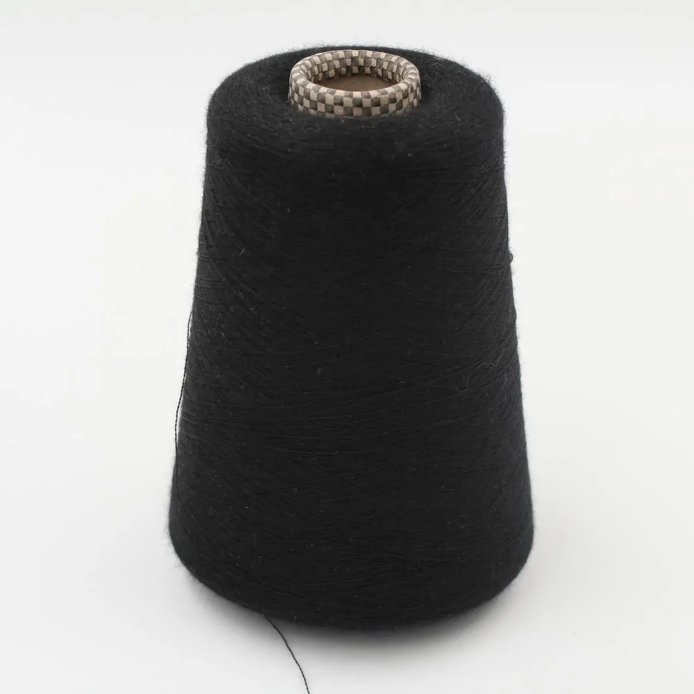 JAIPUR 70% cashmere 30% silk nm 2/56 combed color black cones gr 510