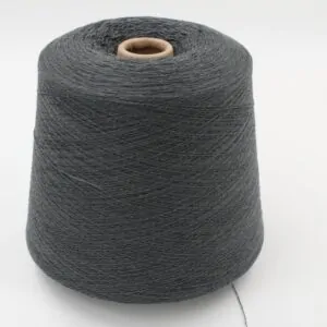 Yarn for knitting machine 2/30 70% merino extrafine 30% cashmere color mouse cones 530 gr