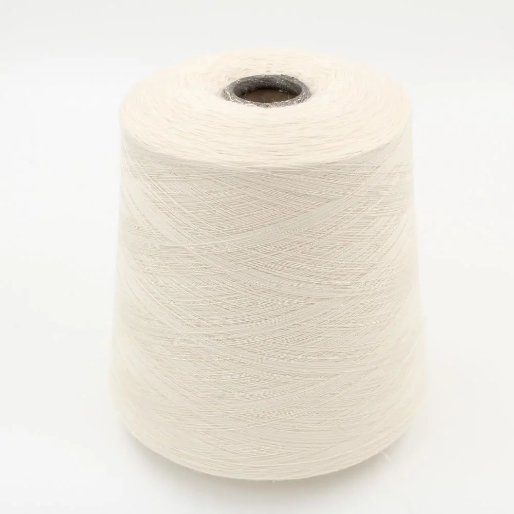 Filato Cashmere 100% nm 2/48 pettinato colore bianco rocca 480 gr
