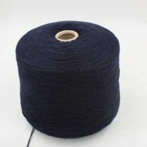 Filato merinos extrafine 70% cashmere 30% nm. 2/15 colore blu rocche 500 gr