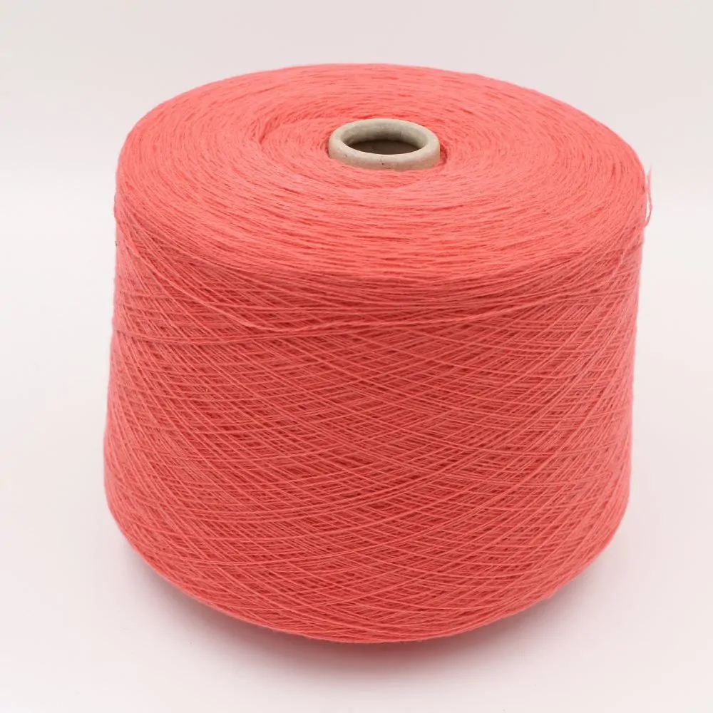 CONCORD yarn cashmere 100% 2/26 color pink cones 600 gr