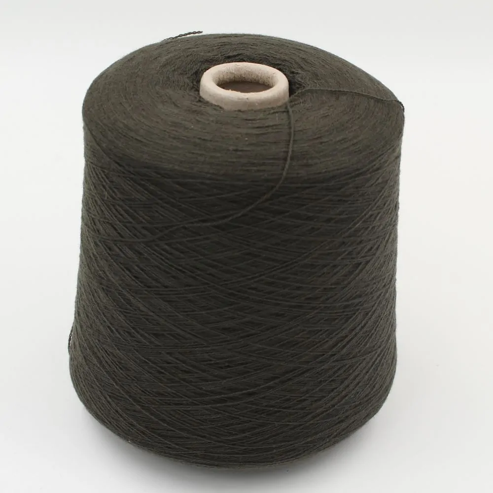 Filato 2/27 100% Cashmere colore fango rocche 510 gr