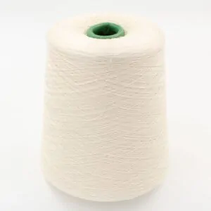 Filato seta 55% merino 45% nm 2/60 colore bianco rocche 490 gr