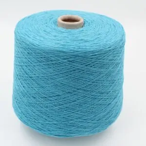 ALTER-ECO filato 97% cashmere 3% lana merino nm 2/12 colore celeste rocche 680 gr