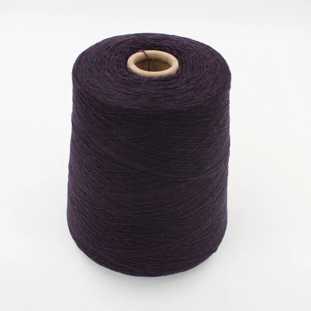 Filato 2/27 100% Cashmere colore viola rocche 530 gr
