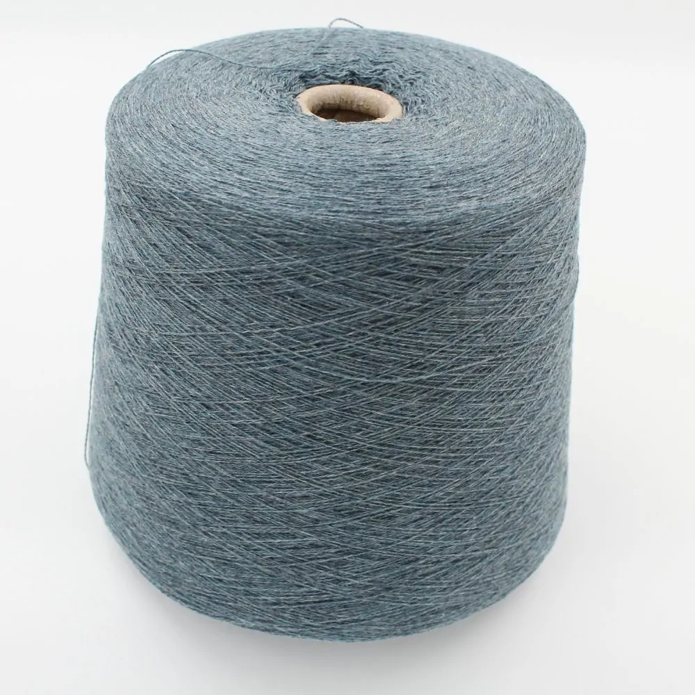 Yarn cashmere 100% superior nm 2/26 color royal melange cones 520 gr