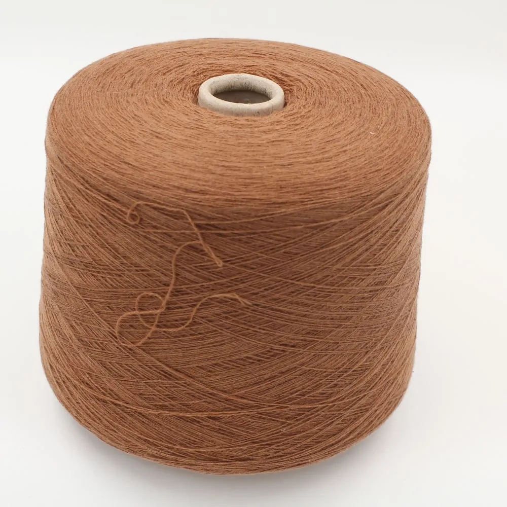 CONCORD filato cashmere 100% 2/26 colore cammello rocche 610 gr