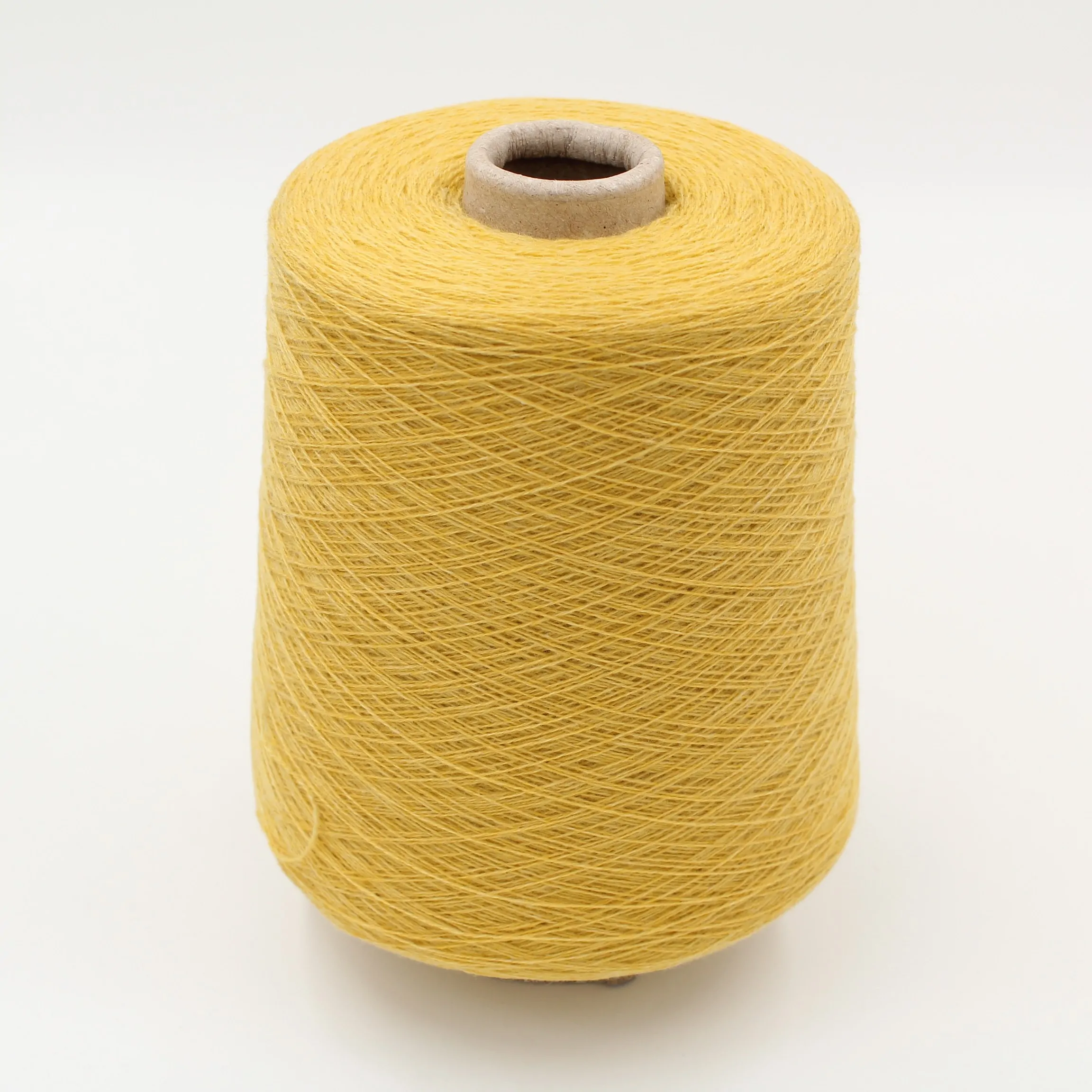 CONCORD filato cashmere 100% 2/26 colore giallo rocche 500 gr