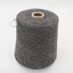 Yarn 2/28 100% Cashmere color muliné grey cones 630 gr