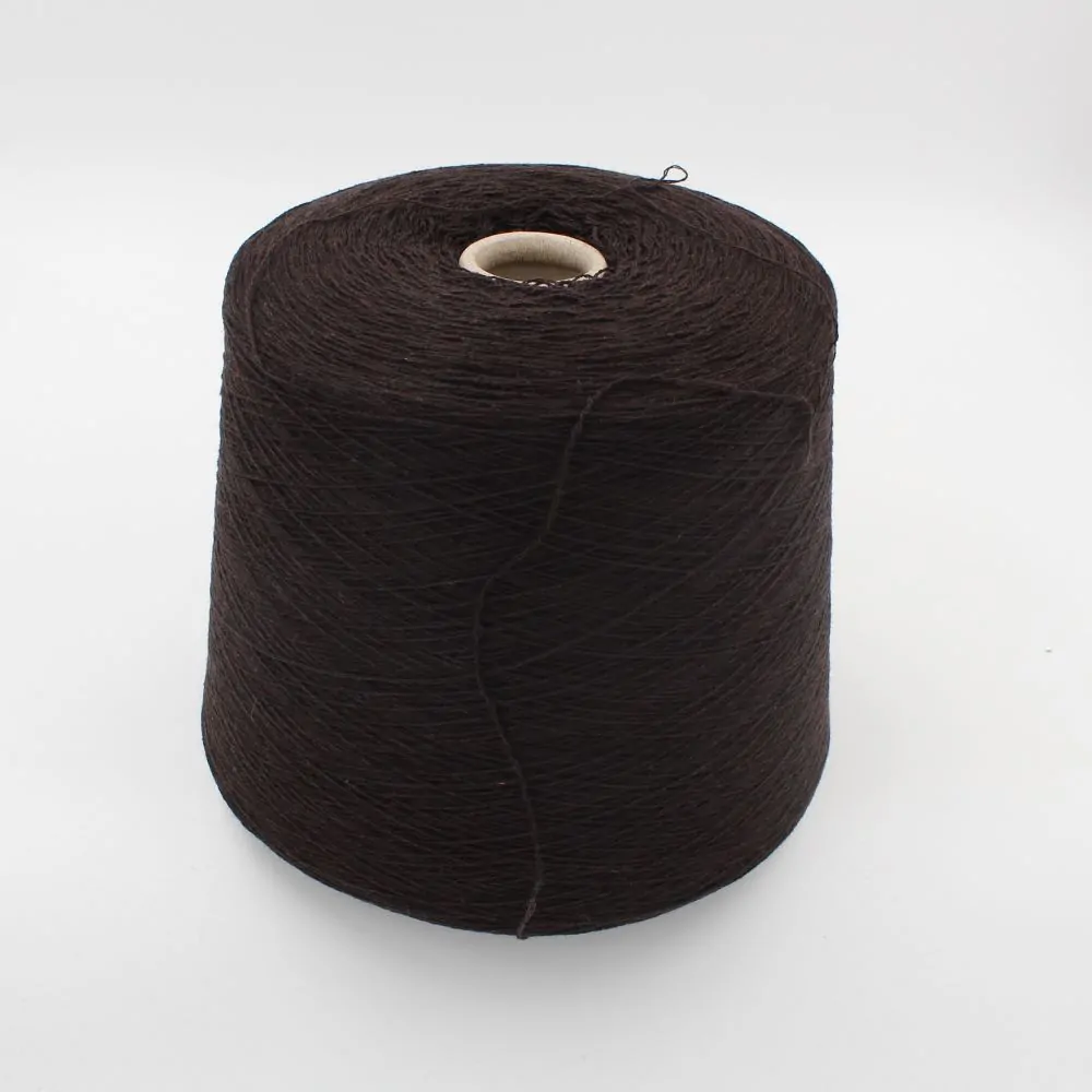 Filato cashmere 100% 2/26 colore marrone rocche 580 gr