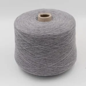 yarn merino extrafine 70% cashmere 30% nm. 2/15 color light grey cones 500 gr