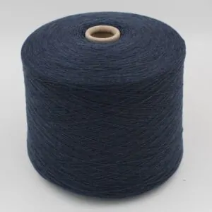 Yarn cashmere 100% superior nm 2/26 color jeans cones 500 gr