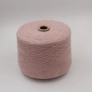 ALTER-ECO yarn 97% cashmere 3% wool merino nm 2/12 color pink cones 600 gr