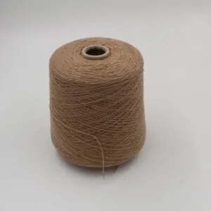 ALTER-ECO filato 97% cashmere 3% lana merino nm 2/12 colore cammello rocche 610 gr