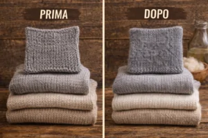 filati da trattare prima e dopo