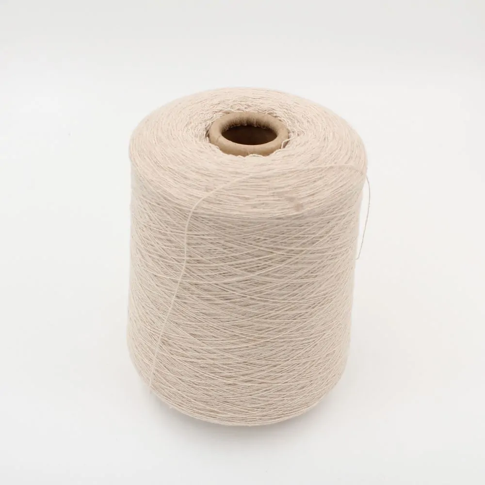 Yarn 80% Wool 20% Polyamide nm. 2/28 color cream cones 520 gr