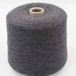 Yarn 80% Wool 20% Polyamide nm. 15000 color medium grey cones 520gr