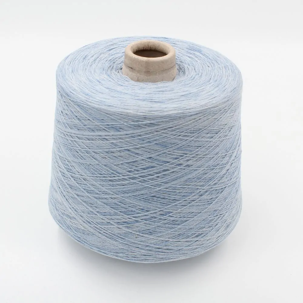 CHECOTONESHADE 50% cashmere 50% cotton nm 2/26 color light blue cones 670 gr