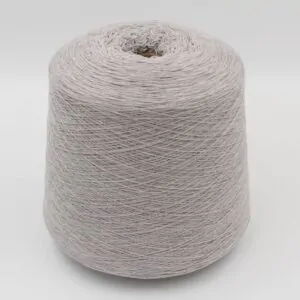 Filato 2/28 100% Cashmere colore grigio chiaro rocche 490 gr