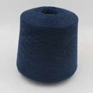 Yarn 2/27 100% Cashmere color avio cones 520 gr