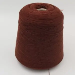 FANTASTIQUE filato merino superfine 14 micron nm 2/28 colore marrone rocche 690 gr