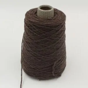 Filato cashmere nm 2500 FOLLATO colore marrone melange rocche 540 gr