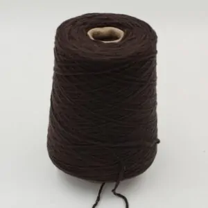 Cashmere yarn nm 2500 WASHED color brown cones 660 gr