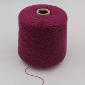 ALTER-ECO filato 97% cashmere 3% lana merino nm 2/12 colore rosa scuro rocche 730 gr